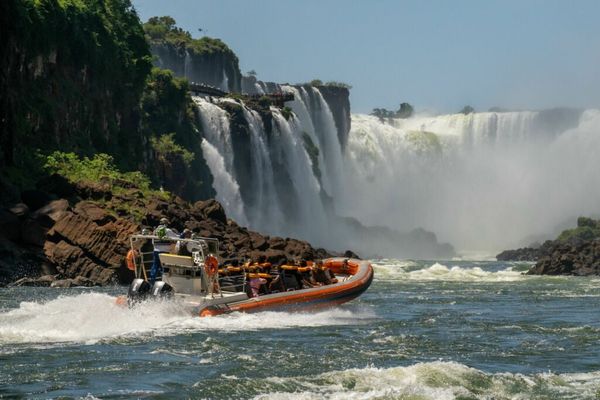 Iguassu Falls Reveals a Different Side From the Water