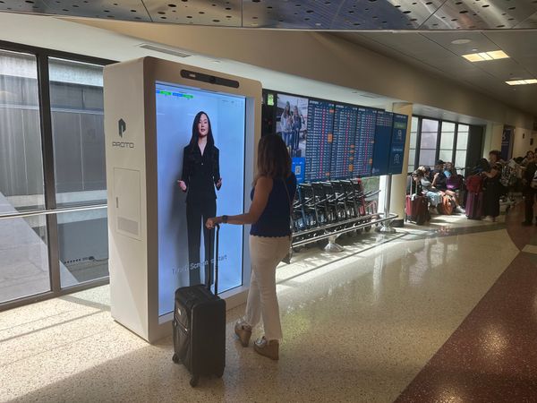 Meet Amelia, Boston Logan’s Holographic AI Concierge